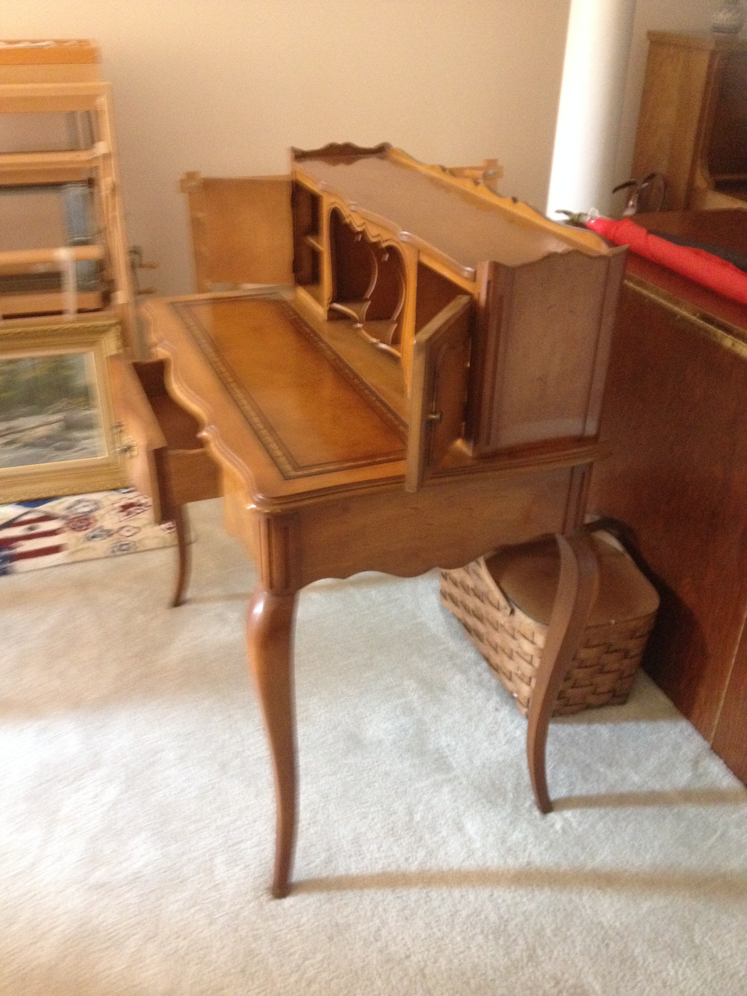French Provincial Writing Desk | InstAppraisal